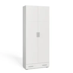 Aktenregal Ingo Weiß 80 x 182.4 cm mit Schublade Vicco