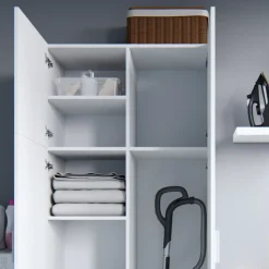 Aktenregal Ingo Weiß 80 x 182.4 cm Vicco