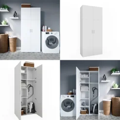 Aktenregal Ingo Weiß 80 x 182.4 cm Vicco