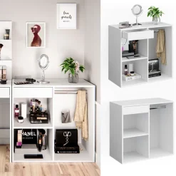 Anstellschrank Isabelle Weiß 80.1 x 75 cm Vicco