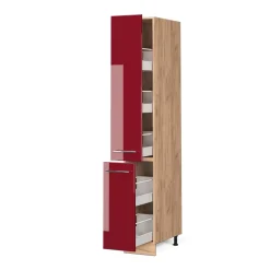 Apothekerschrank Fame-Line Bordeaux Hochglanz 30 cm Vicco