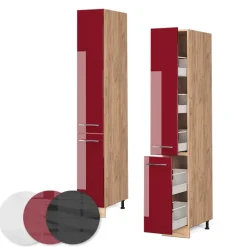 Apothekerschrank Fame-Line Bordeaux Hochglanz 30 cm Vicco