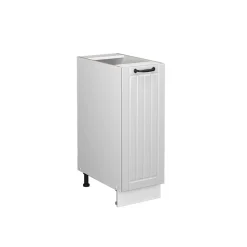 Apothekerschrank Fame-Line Weiß Landhaus 30 cm , AP Eiche Vicco