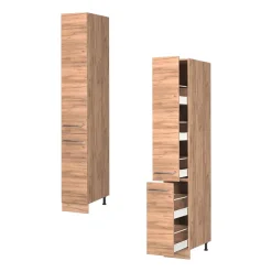 Apothekerschrank Fame-Line Goldkraft Eiche 30 cm Vicco