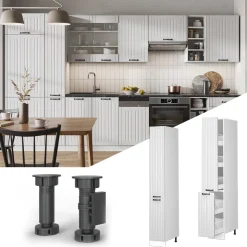 Apothekerschrank Fame-Line Weiß Landhaus 30 cm Vicco