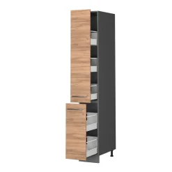 Apothekerschrank Fame-Line Goldkraft Eiche 30 cm Vicco