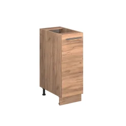 Apothekerschrank Fame-Line Goldkraft Eiche 30 cm , AP Anthrazit Vicco