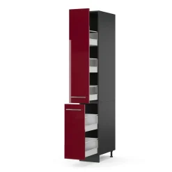 Apothekerschrank Fame-Line Bordeaux Hochglanz 30 cm Vicco