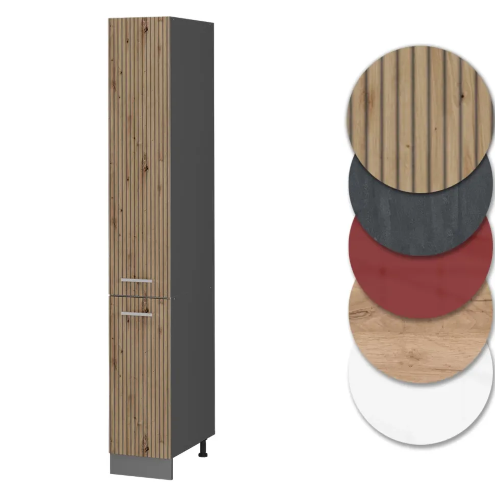 Apothekerschrank R-Line Artisan-Eiche 30 cm Vicco