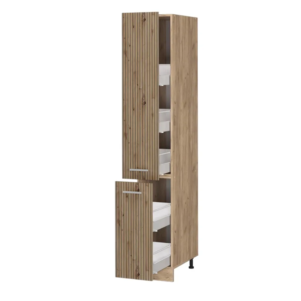 Apothekerschrank R-Line Artisan-Eiche 30 cm Vicco