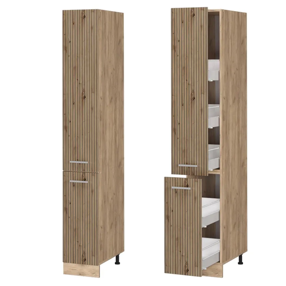 Apothekerschrank R-Line Artisan-Eiche 30 cm Vicco