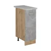 Apothekerschrank R-Line Beton 30 cm AP Marmor Vicco