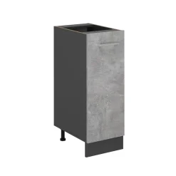 Apothekerschrank R-Line Beton 30 cm ohne Arbeitsplatte Vicco