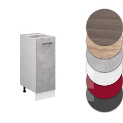 Apothekerschrank R-Line Beton 30 cm , AP Anthrazit Vicco