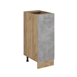 Apothekerschrank R-Line Beton 30 cm ohne Arbeitsplatte Vicco