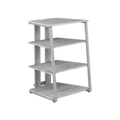 Aufbewahrungsregal Tonar Grau 61 x 78 cm 4 offene Ablageflächen Vicco