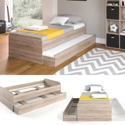 Ausziehbett Enzo Sonoma 90x200 cm Vitalispa