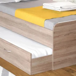 Ausziehbett Enzo Sonoma 90x200 cm mit Matratze Vitalispa