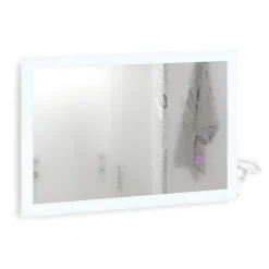 Badezimmerspiegel Weiß 60 x 40 cm Vicco