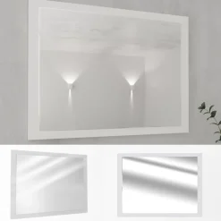 Badezimmerspiegel Emma Weiß 45 x 60 cm Vicco