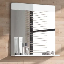 Badezimmerspiegel Izan Weiß 60 x 62 cm Vicco