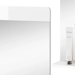 Badezimmerspiegel Izan Weiß 60 x 62 cm Vicco
