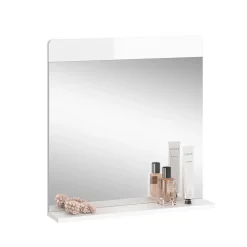 Badezimmerspiegel Izan Weiß 60 x 62 cm Vicco