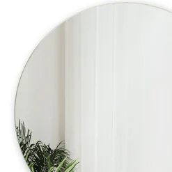 Badezimmerspiegel Karen Weiß 60 x 60 cm Rund Vicco