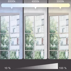 Badezimmerspiegel Miral Glas 80 x 2.8 cm mit Backlight Beleuchtung Vicco