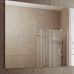 Badezimmerspiegel Viola Weiß 4 x 70 cm Vicco