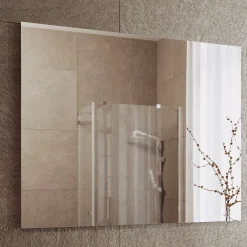 Badezimmerspiegel Viola Weiß 2 x 65 cm Vicco