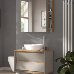 Badmöbel-Set Edelin Cashmere 2 Teile Vicco