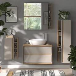 Badmöbel-Set Edelin Cashmere 4 Teile Vicco