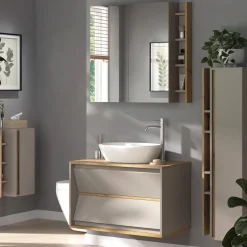 Badmöbel-Set Edelin Cashmere 4 Teile Vicco