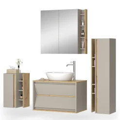 Badmöbel-Set Edelin Cashmere 4 Teile Vicco