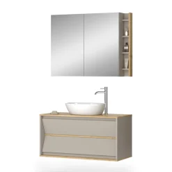 Badmöbel-Set Edelin Cashmere 2 Teile Vicco