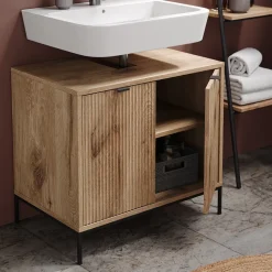 Badmöbel-Set Eliza Viking Oak 2 Teile Vicco