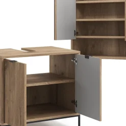 Badmöbel-Set Eliza Viking Oak 2 Teile Vicco