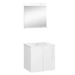 Badmöbel-Set Izan Weiß 2 Teile Vicco
