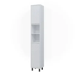 Badschrank Agasta Weiß 30 x 190.3 cm Vicco