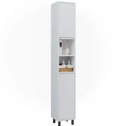 Badschrank Agasta Weiß 30 x 190.3 cm Vicco