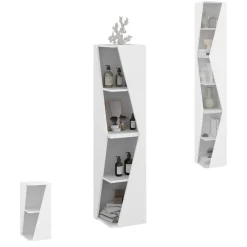 Badschrank Benno Weiß 31.6 x 70.5 cm mit 3 Ablagen Vicco