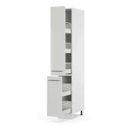 Badschrank Fame-Line Weiß Hochglanz 30 x 206.8 cm Vicco