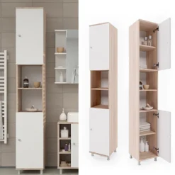 Badschrank Fynn Sonoma 30 x 190 cm Vicco