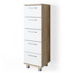 Badschrank Ilias Sonoma 30 x 95 cm Vicco