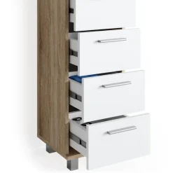 Badschrank Ilias Sonoma 30 x 95 cm Vicco