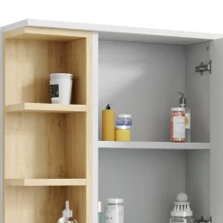 Badspiegelschrank Aquis Weiß 79.6 x 64 cm Vicco