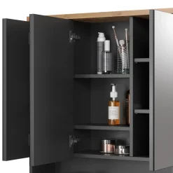 Badspiegelschrank Eden Anthrazit 70 x 77.5 cm Vicco