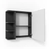 Badspiegelschrank Fynn Anthrazit 79.6 x 64 cm Vicco