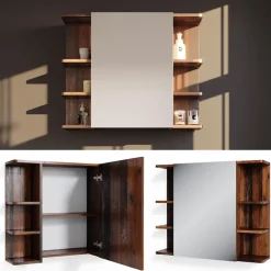 Badspiegelschrank Fynn Oldstyle 79.6 x 64 cm Vicco